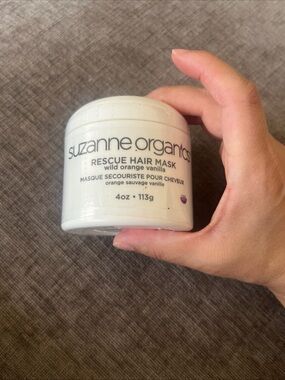 Suzanne Somers Organics Rescue Hair Mask Wild Orange Vanilla‎ 4 oz SEALED